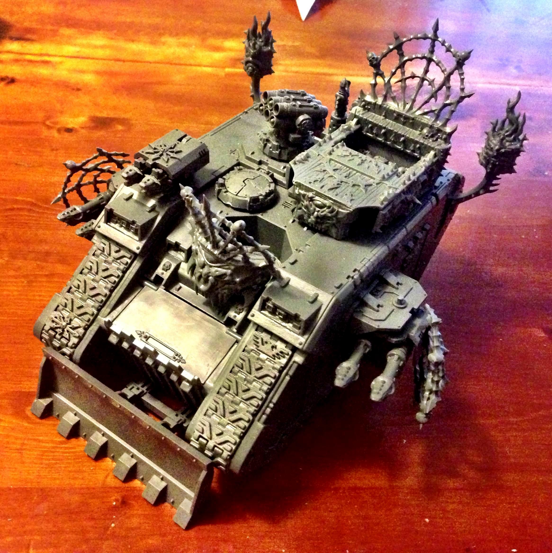 Chaos, Land Raider, Warhammer 40,000 - Abbadon's Land Raider - Gallery ...